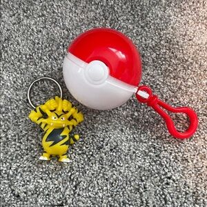 1999 Electabuzz Keychain & Pokeball